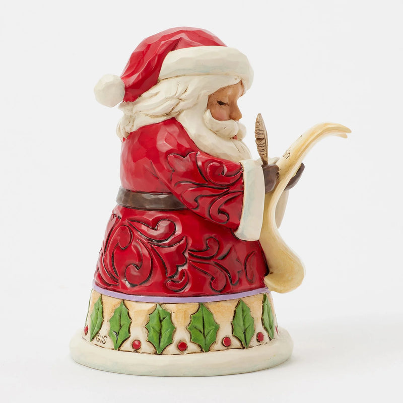 Santa with List Mini