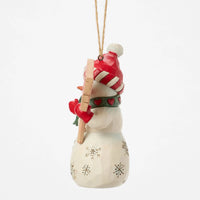 Snowman Peace & Joy Sign Ornament