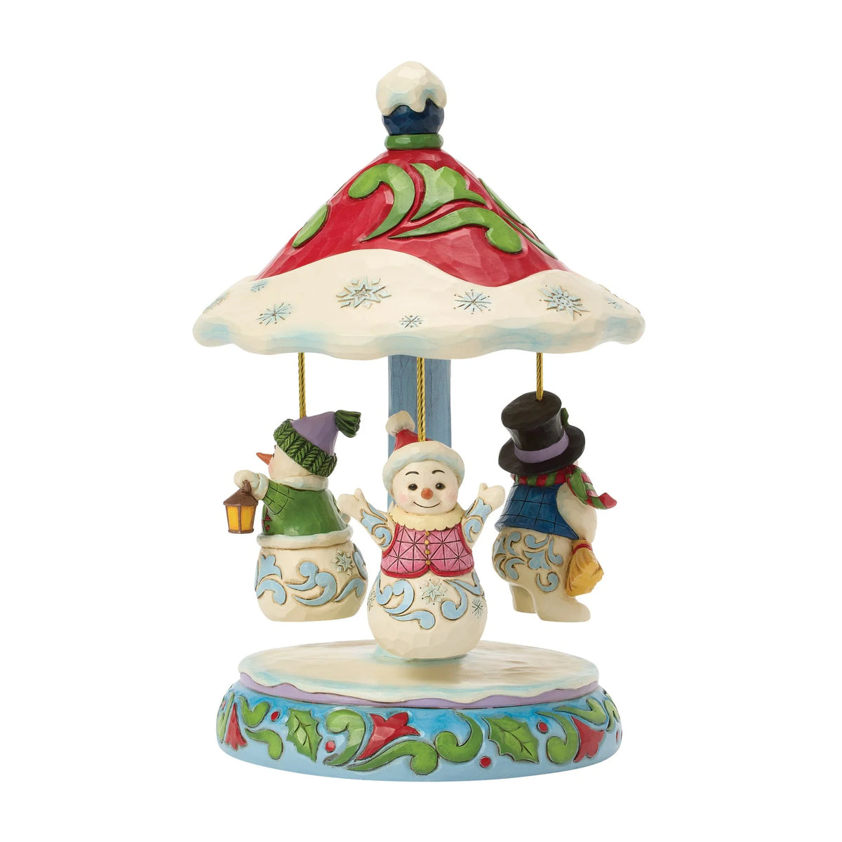 Rotating Snowman Carousel- Jim Shore