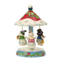 Rotating Snowman Carousel- Jim Shore