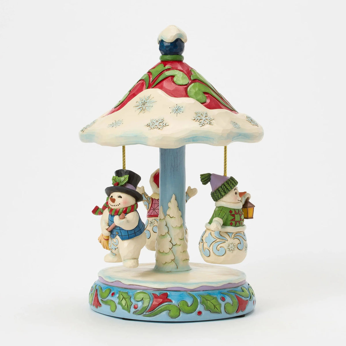 Rotating Snowman Carousel- Jim Shore