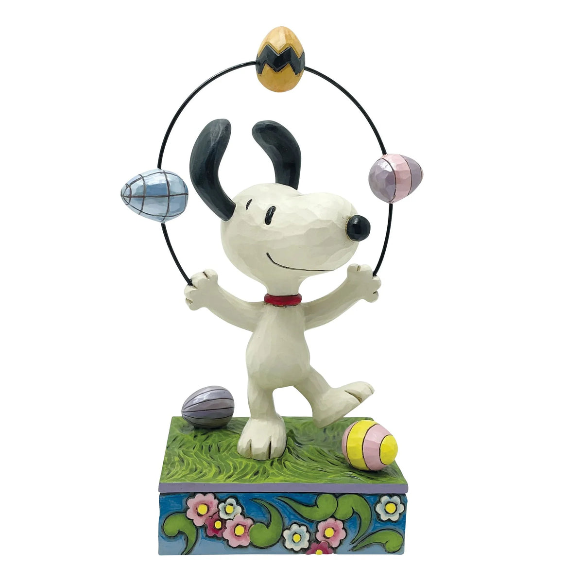 Snoopy Juggling Eggs Jim Shore Disney Traditions