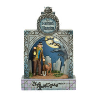 Gravestone with Caretaker Diorama Disney Traditions