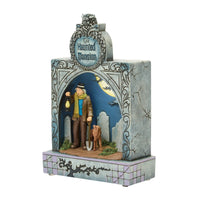 Gravestone with Caretaker Diorama Disney Traditions