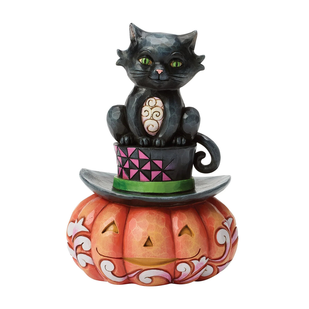 Black Cat on Top Hat- Jim Shore