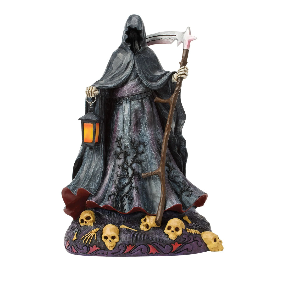 Grim Reaper with LED Glow- Jim Shore