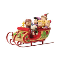 Snoopy and Friends in Sleigh- Jim Shore