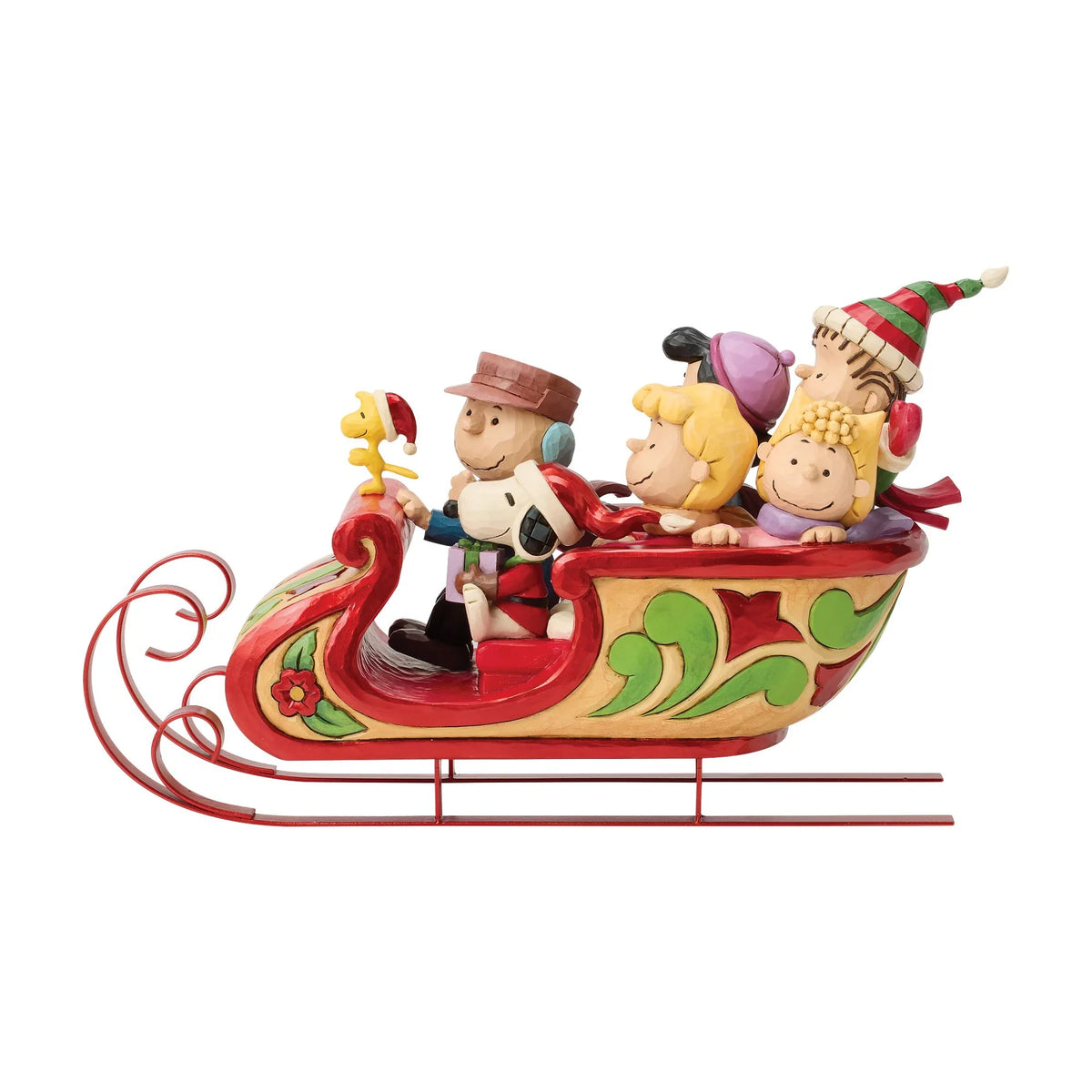 Snoopy and Friends in Sleigh- Jim Shore