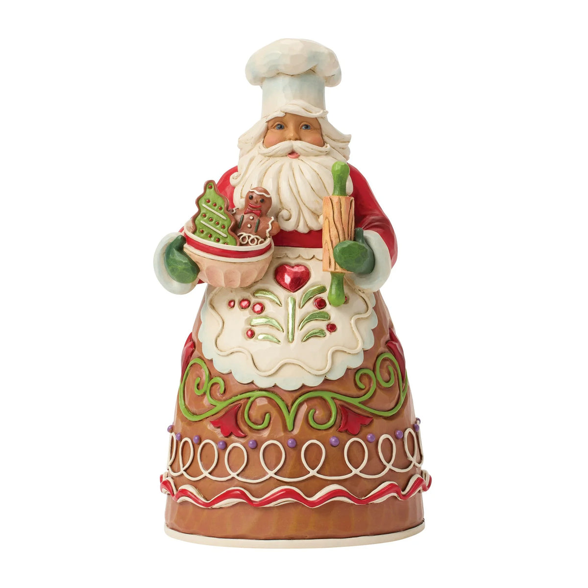 Gingerbread Pastry Chef Santa- Jim Shore