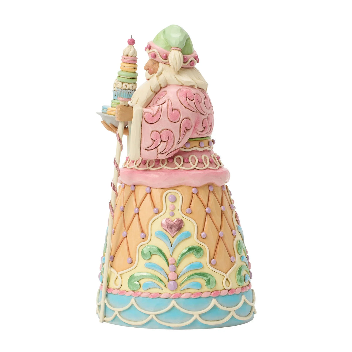 Sweets Santa Macaron Staff- Jim Shore