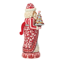 Red & Pink Santa Tree Nutcracker, Jim Shore