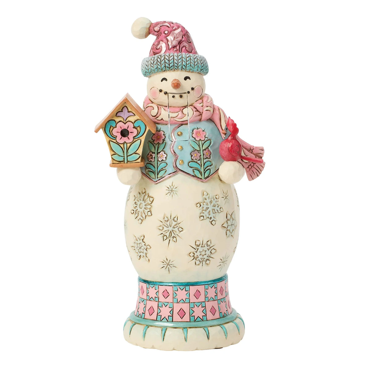 Snowman Nutcracker Pastel, Jim Shore