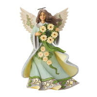 Opal & Moss Angel Poinsettia, Jim Shore