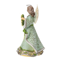 Opal & Moss Angel Poinsettia, Jim Shore