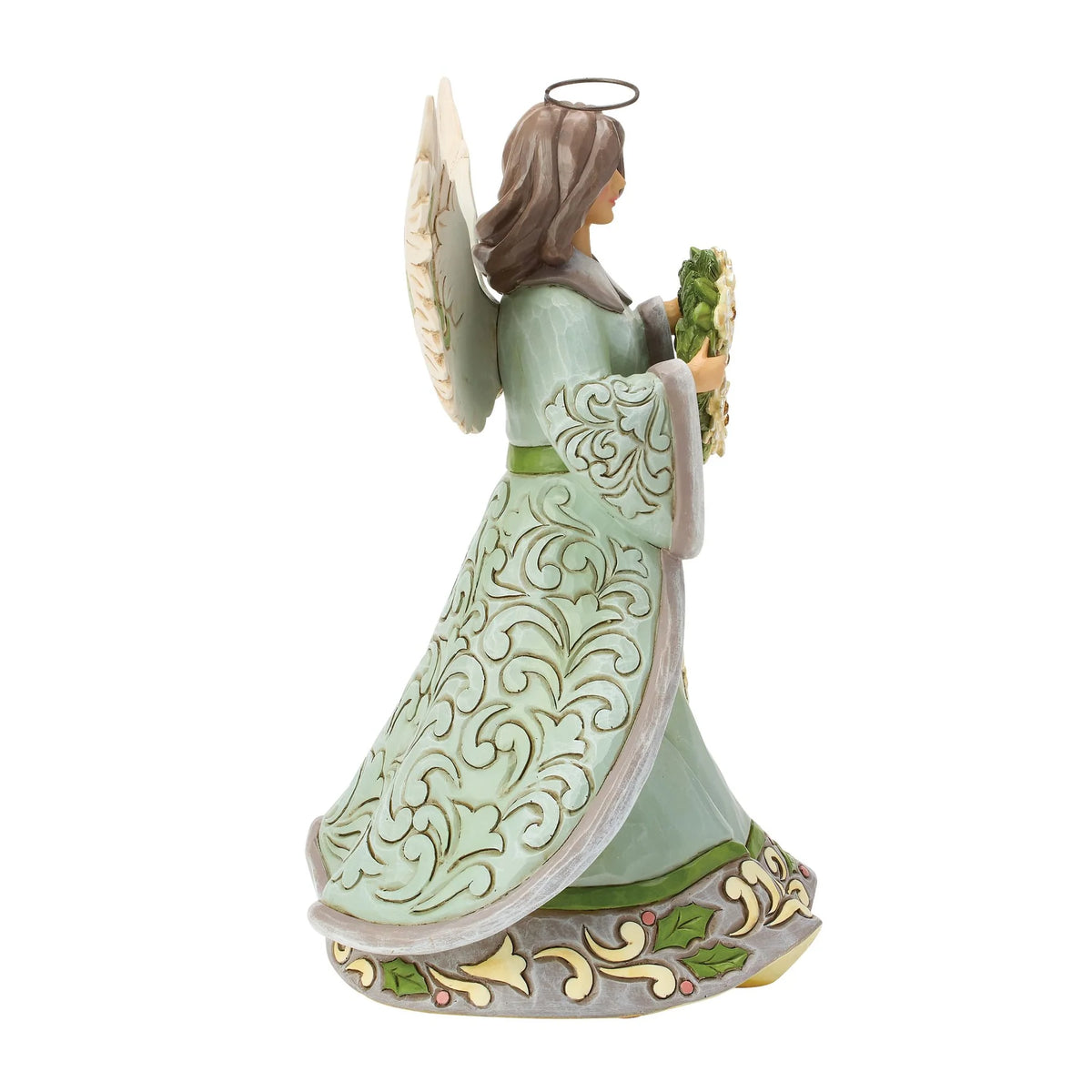Opal & Moss Angel Poinsettia, Jim Shore