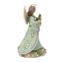 Opal & Moss Angel Poinsettia, Jim Shore
