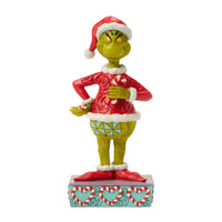 Grinch with Broken Candy Cane- Jim Shore