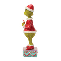 Grinch with Broken Candy Cane- Jim Shore