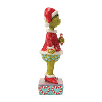 Grinch with Broken Candy Cane- Jim Shore