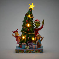 Grinch, Cindy, Max Peeking- Jim Shore