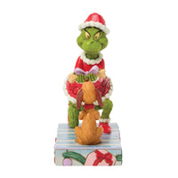 Grinch Giving Max a Bone- Jim Shore