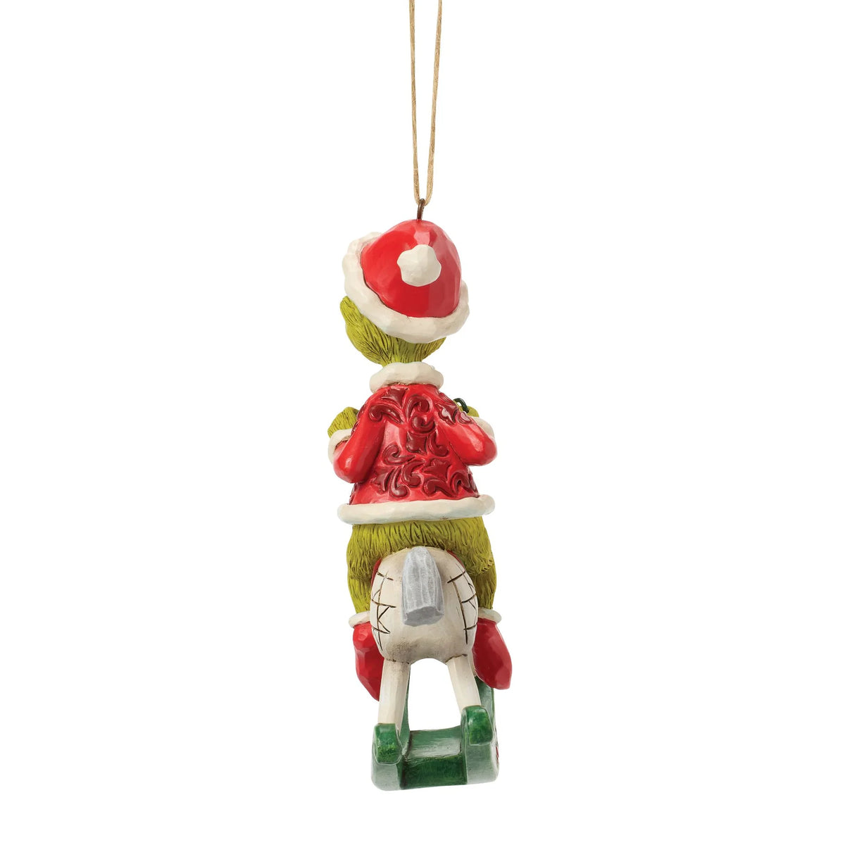 Grinch on Rocking Horse Ornament- Jim Shore