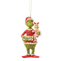 Grinch and Cindy Lou with Sign- Jim Shore