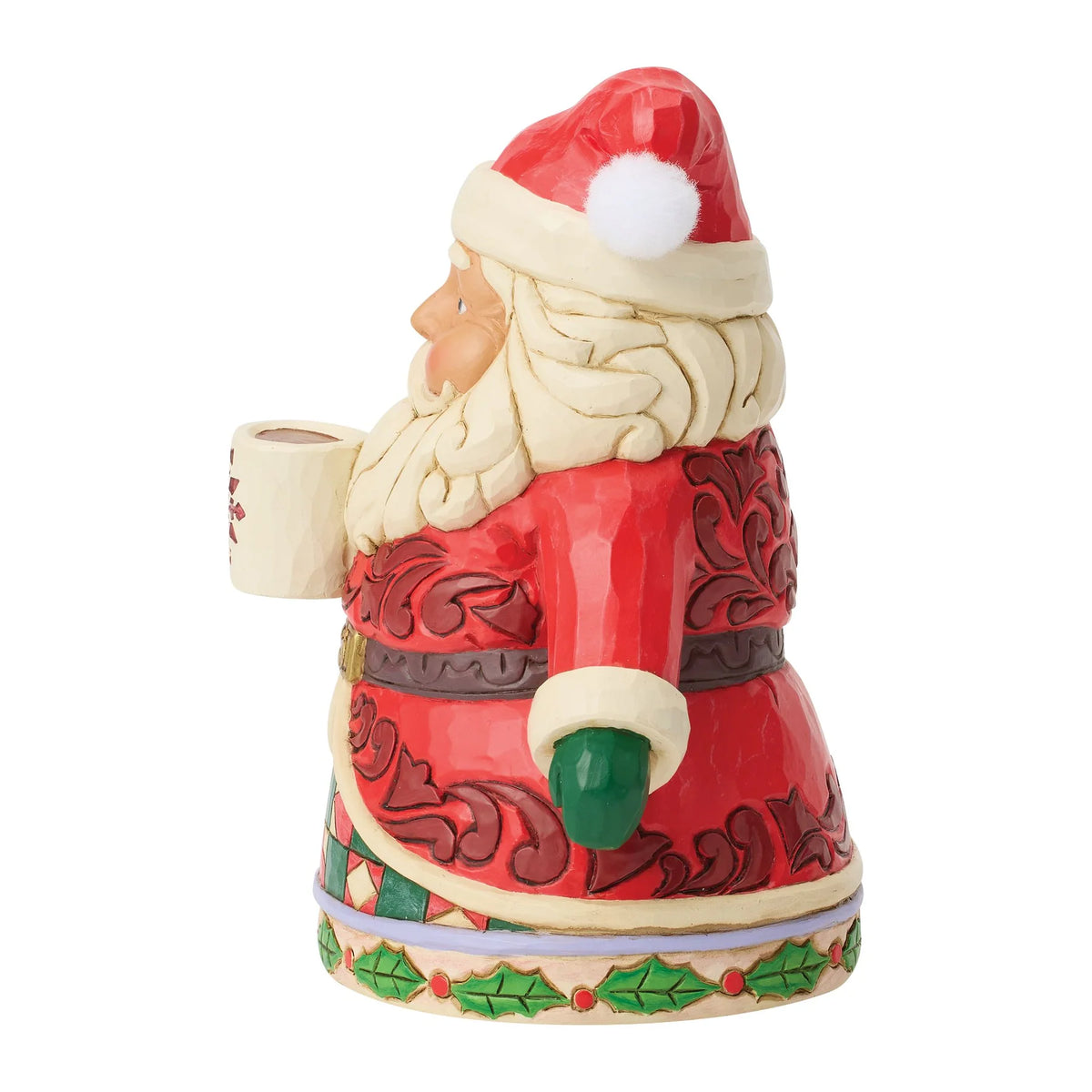 Santa Drinking Hot Cocoa- Jim Shore