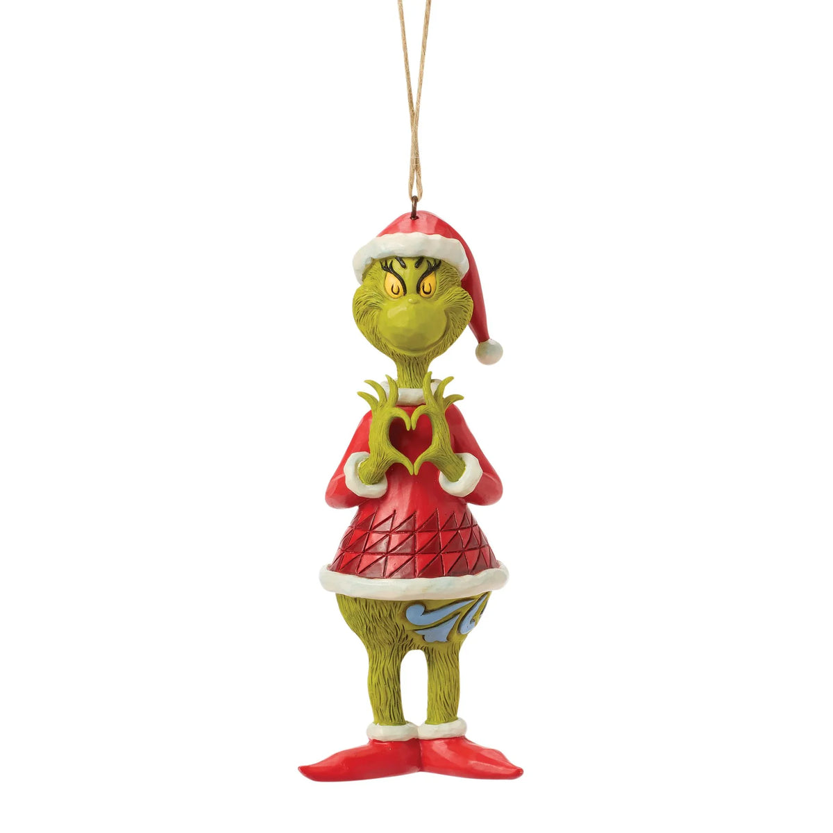 Grinch with Heart Hands- Jim Shore