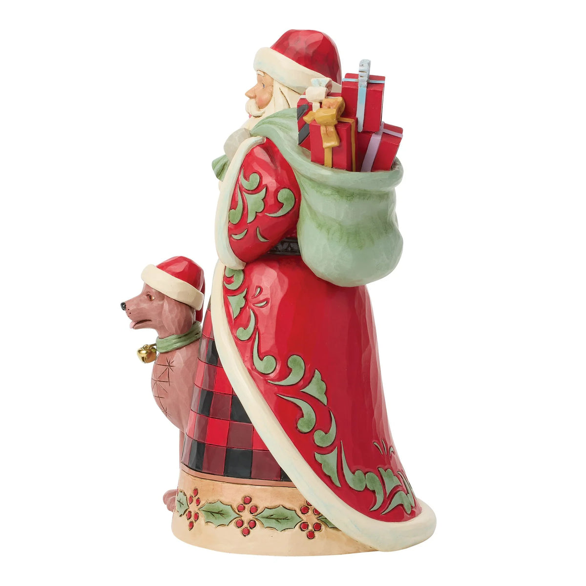 Highland Glen Santa Pet Dog- Jim Shore