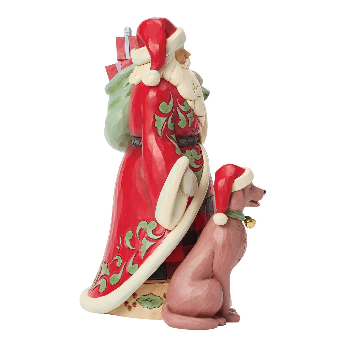 Highland Glen Santa Pet Dog- Jim Shore