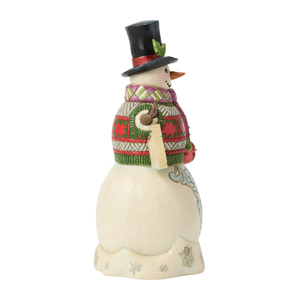 Snowman and Hanging Sign- Jim Shore