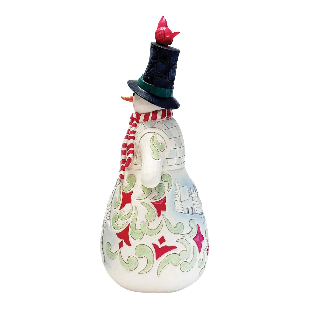 Snowman LED Candle Statue, Jim Shore