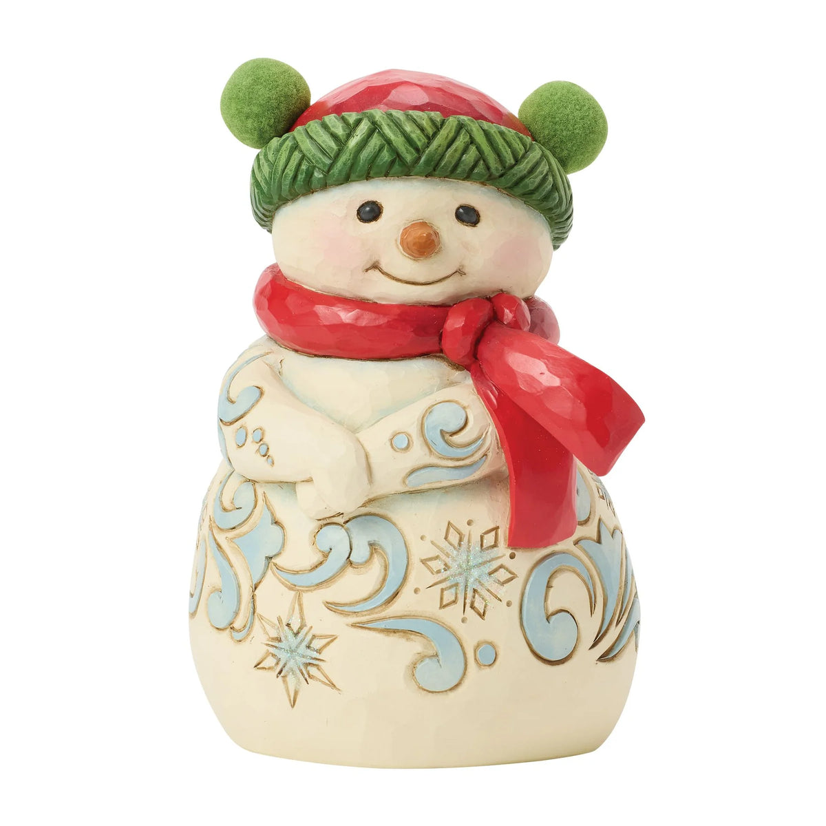 Snowman Pom Pom Hat- Jim Shore