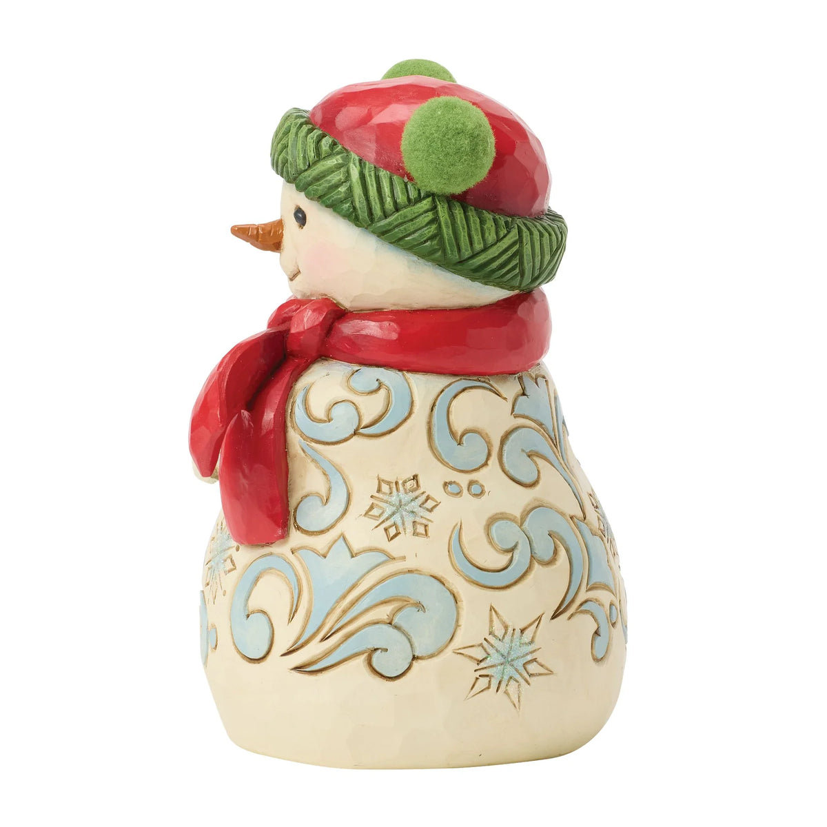 Snowman Pom Pom Hat- Jim Shore