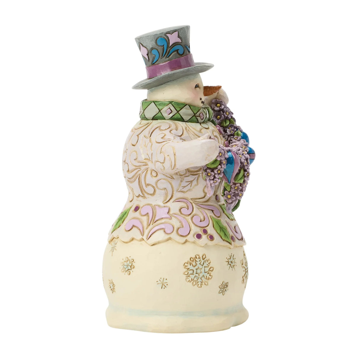 Purple Snowman- Jim Shore