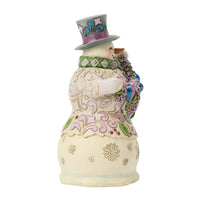 Purple Snowman- Jim Shore