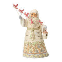 Woodland Santa Flying Cardinal - Jim Shore