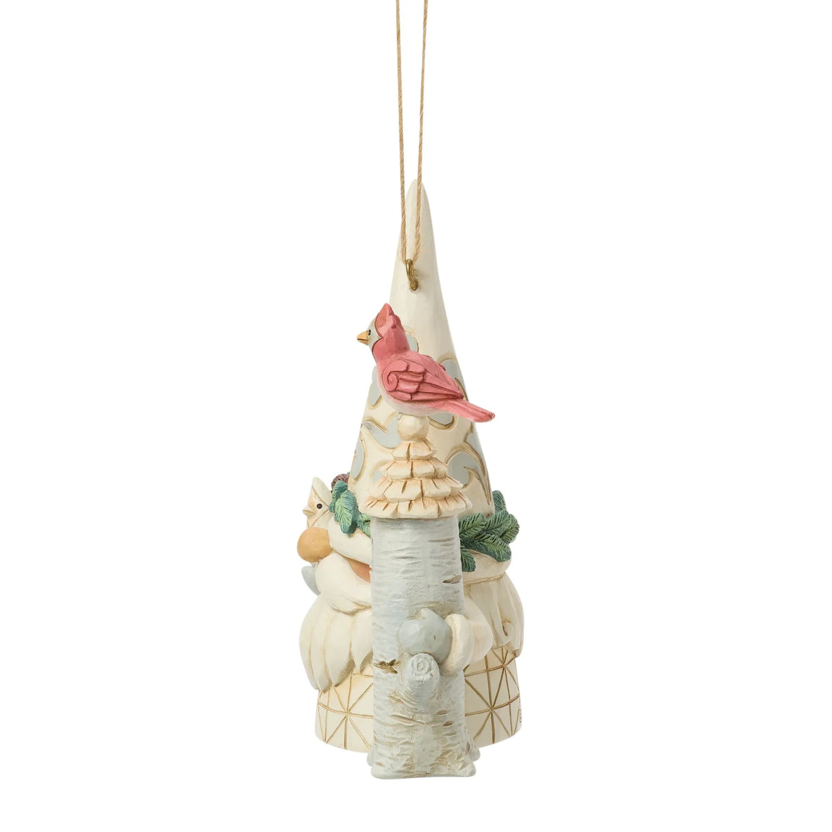 Woodland Gnome with Birdhouse Ornament- Jim Shore