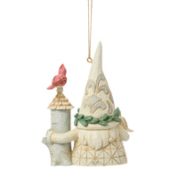 Woodland Gnome with Birdhouse Ornament- Jim Shore