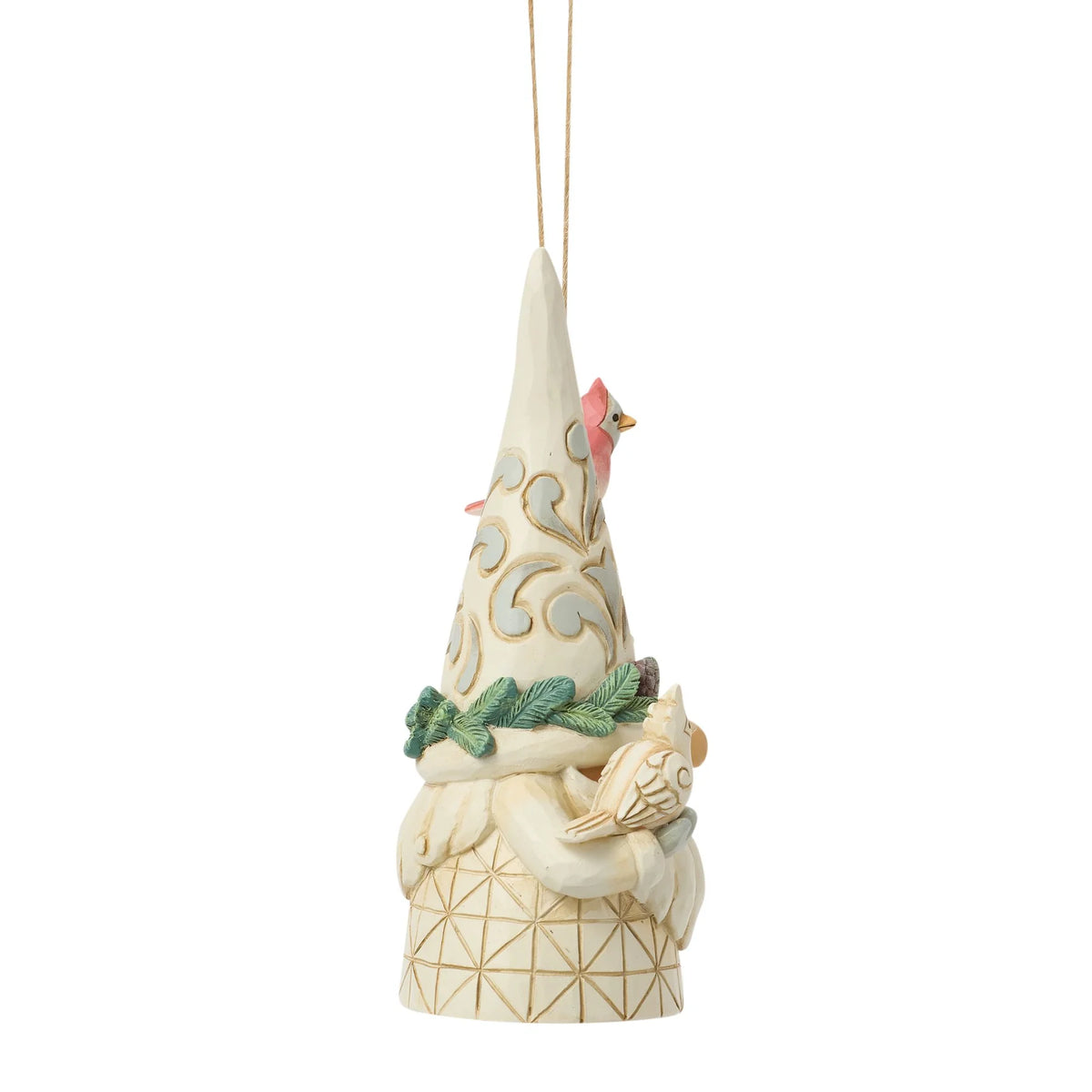 Woodland Gnome with Birdhouse Ornament- Jim Shore