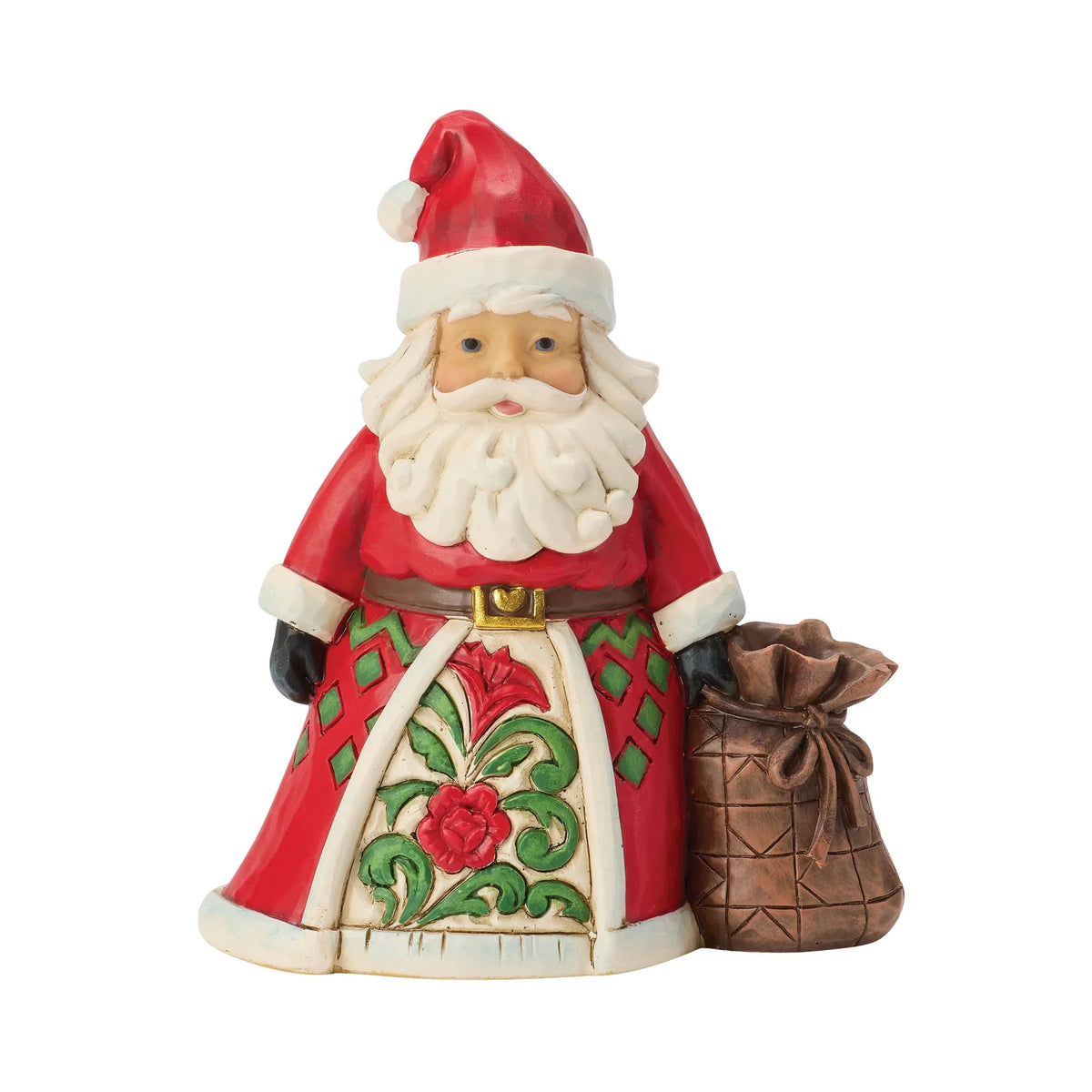 Santa with Mini Toy Bag, Jim Shore