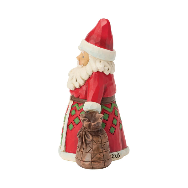Santa with Mini Toy Bag, Jim Shore
