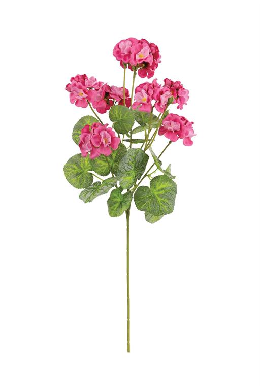 23" Fuchsia Geranium Spray