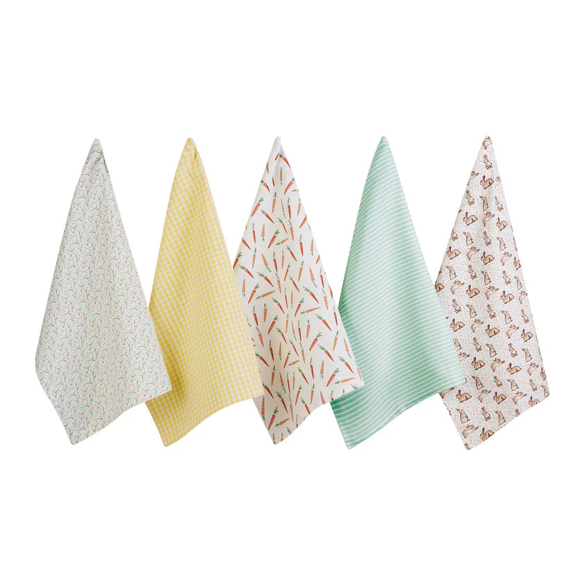 Hop Into Spring Assorted Dishtowels