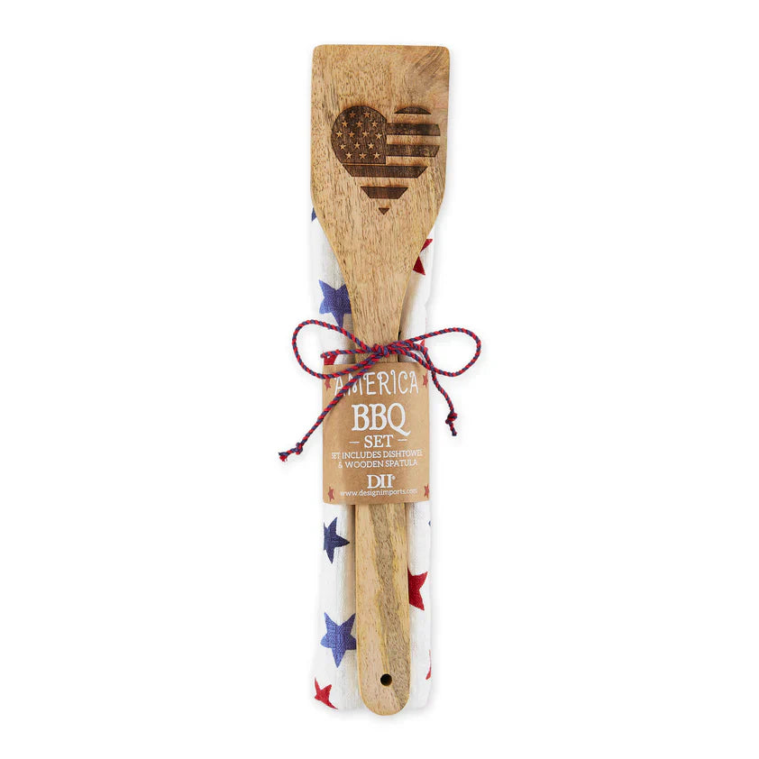 Assorted Patriotic Dishtowel & Spatula Gift Set