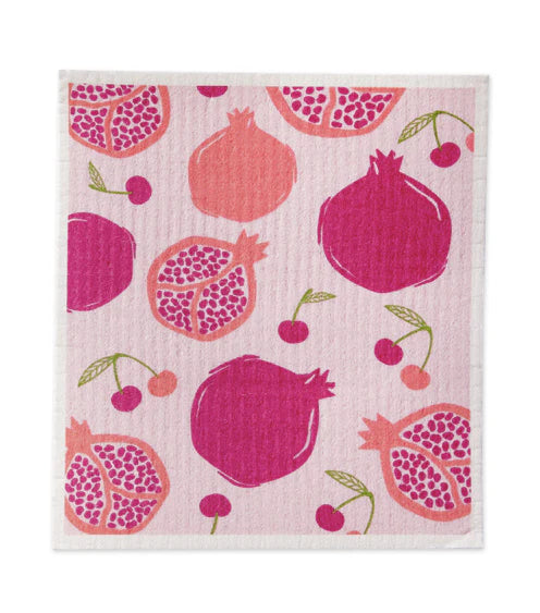 Assorted Fresh Fruit Swedish Dishcloth