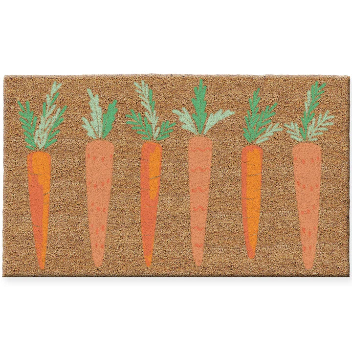 Doormat Cute Carrots Coir