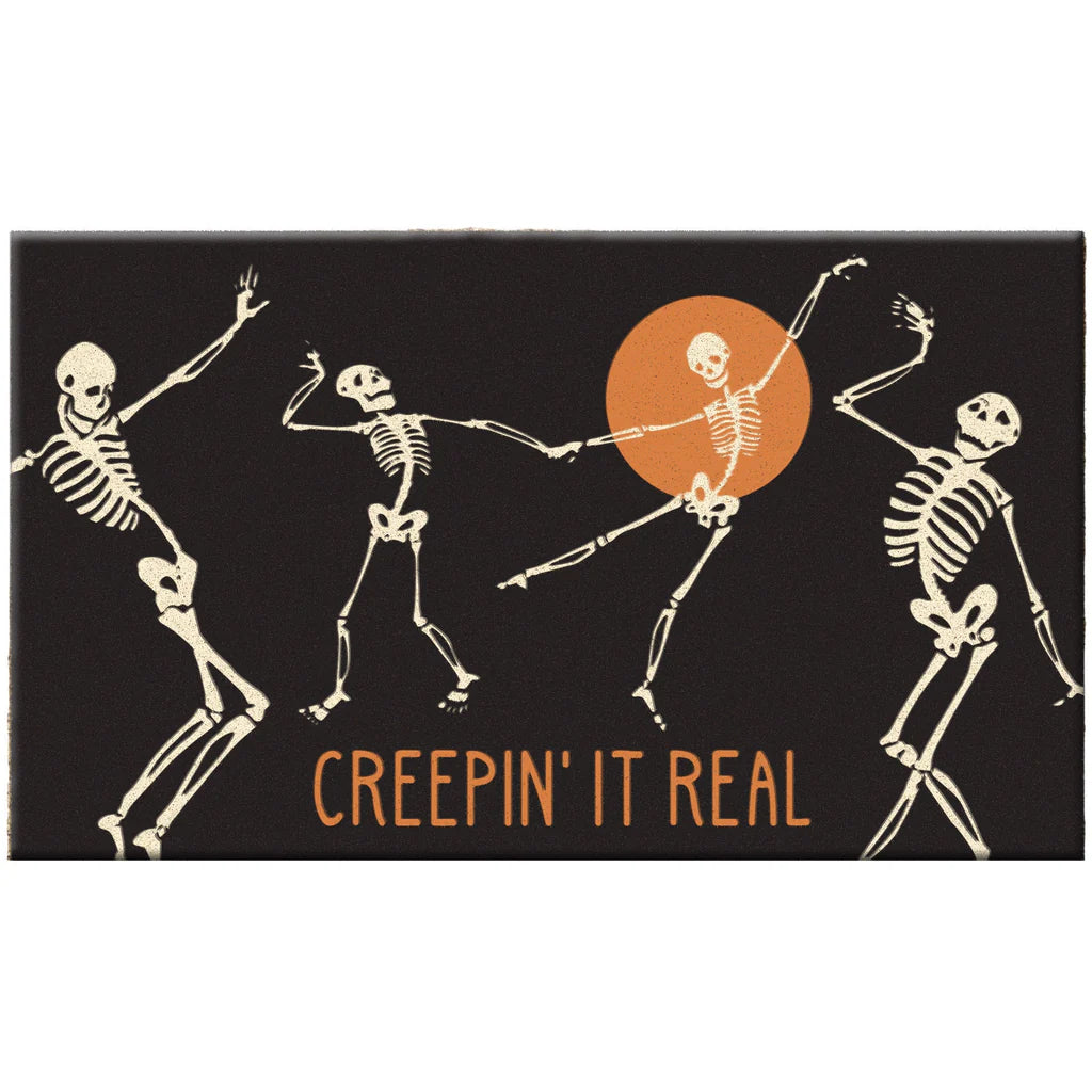 Creep It Real Halloween Doormat