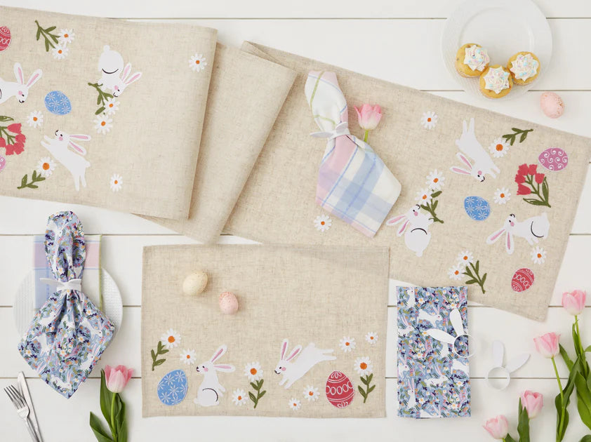 Hoppy Easter Table Runner